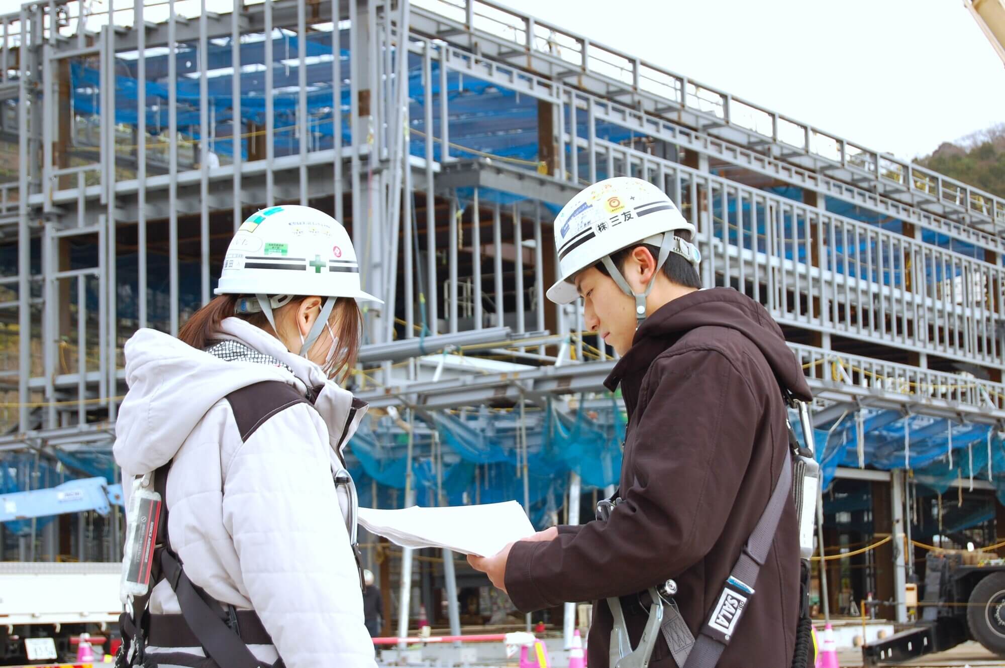 建築資材事業部 施工管理の写真