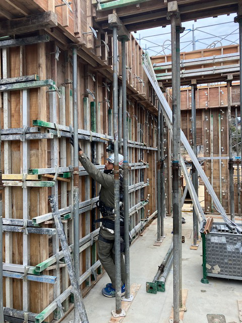 作業開始の写真