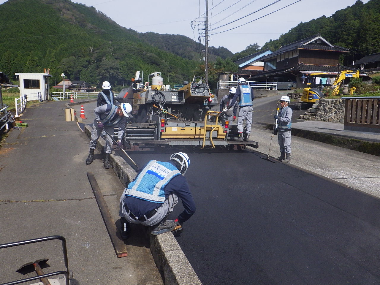 作業開始の写真