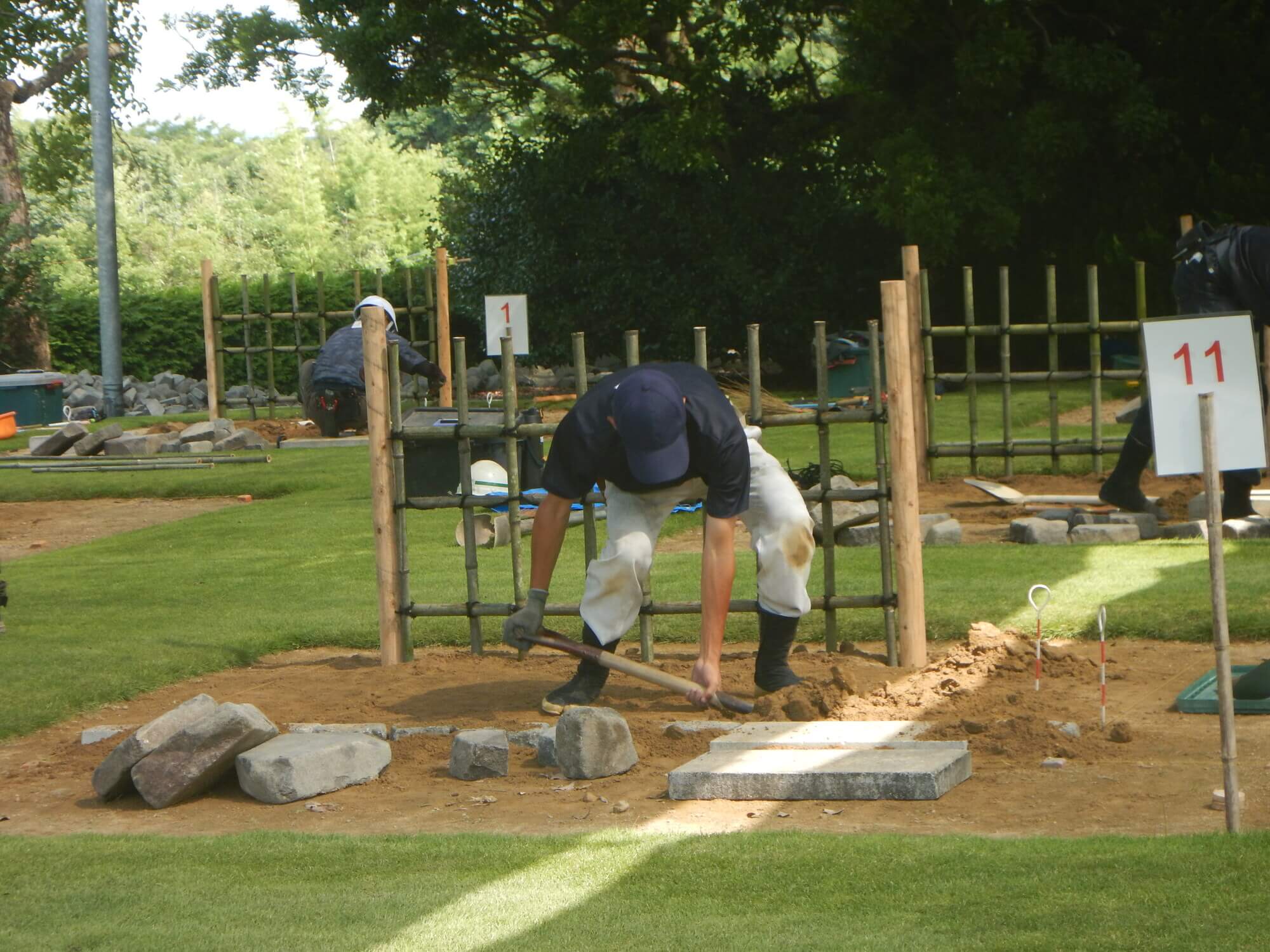  造園業の担い手を目指す！の写真