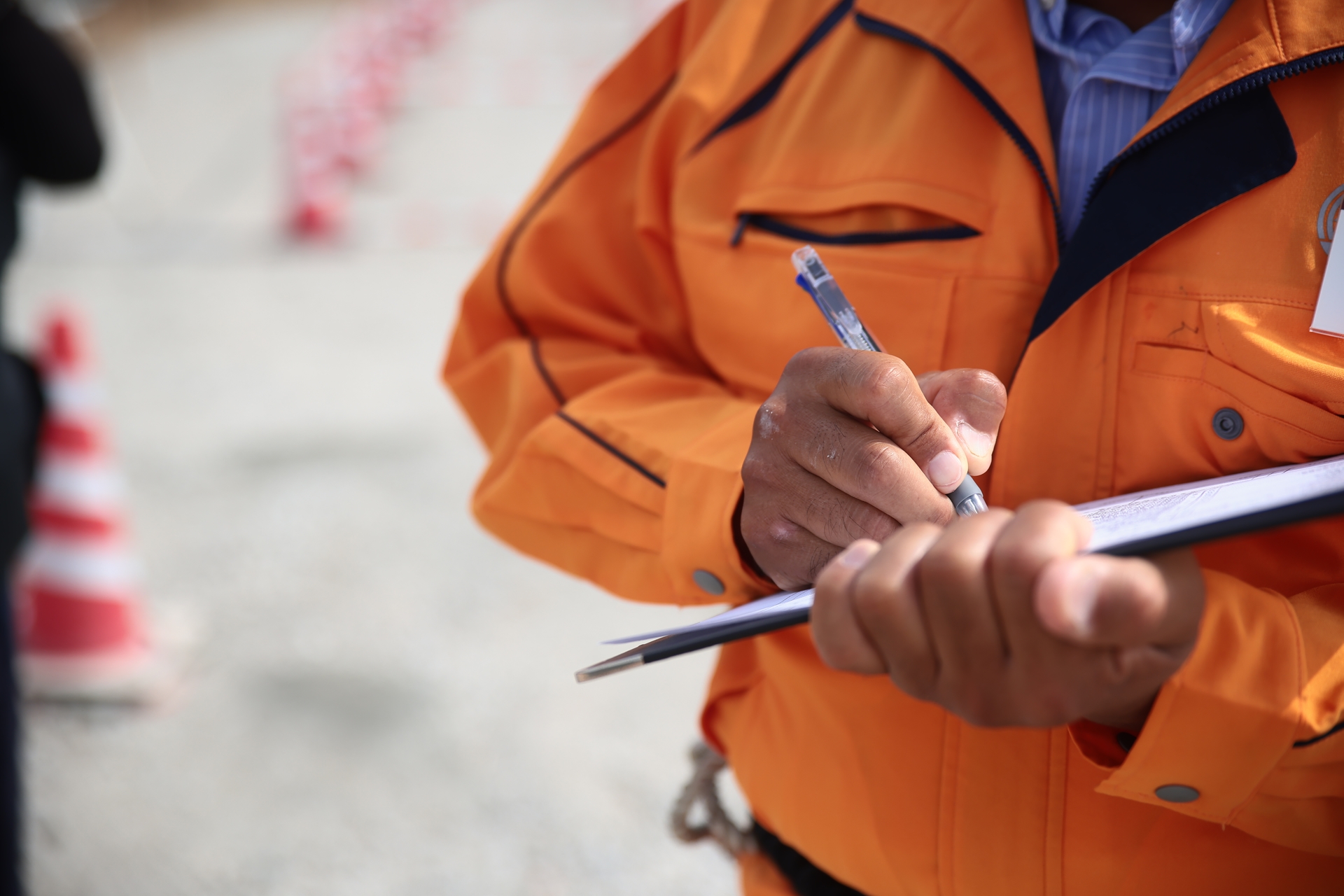 安全パトロール参加の写真