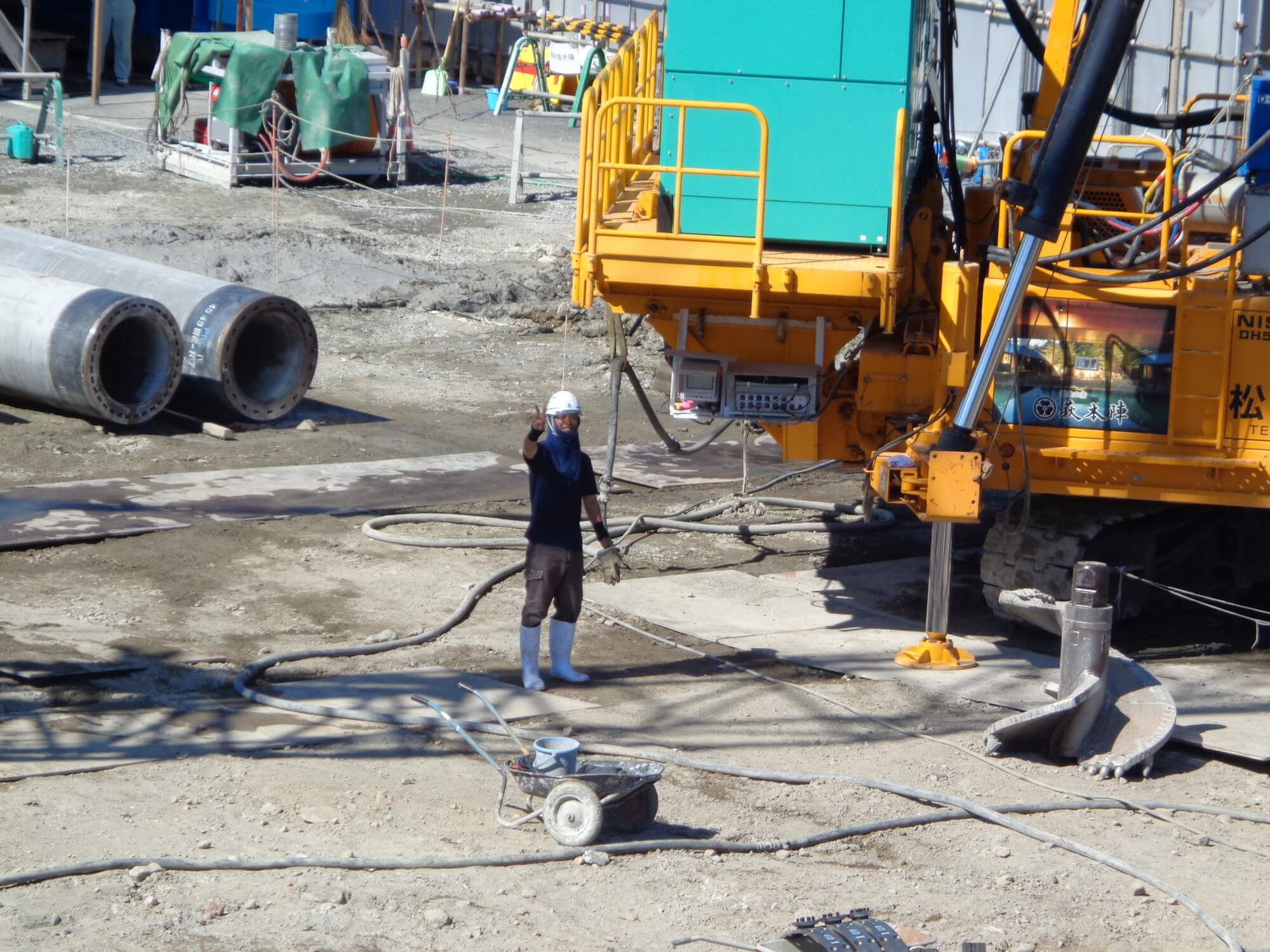 建機部(杭打技術)の写真