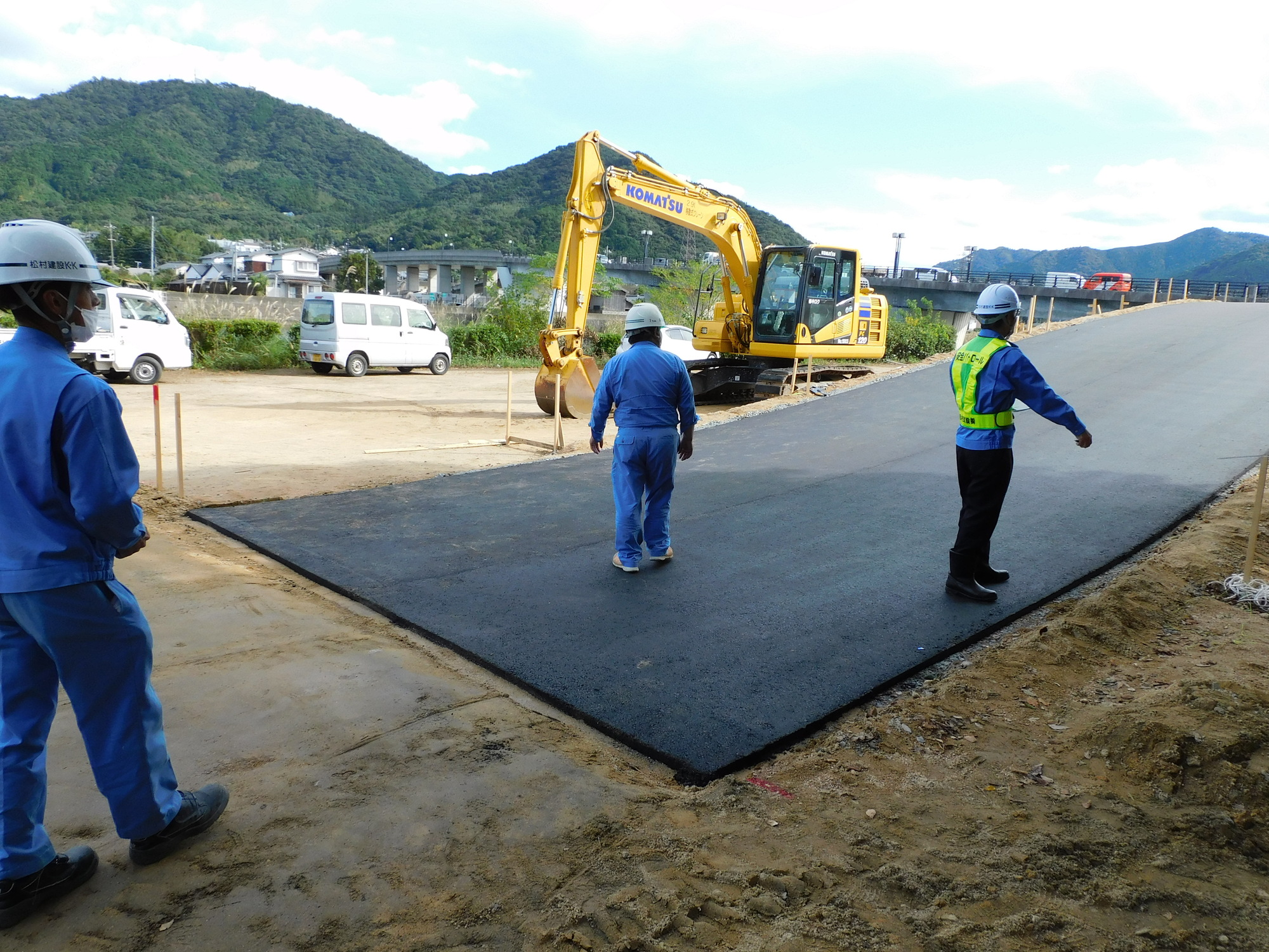 各現場作業開始の写真