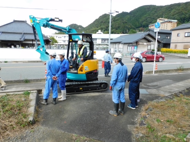 各現場作業開始の写真