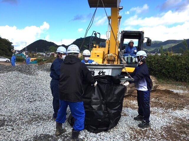 「土木工事 体験コース」(2日間)の写真