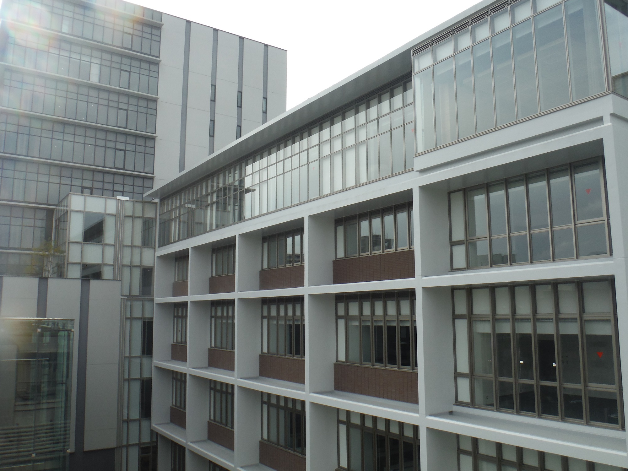 下関新庁舎新築主体工事の写真