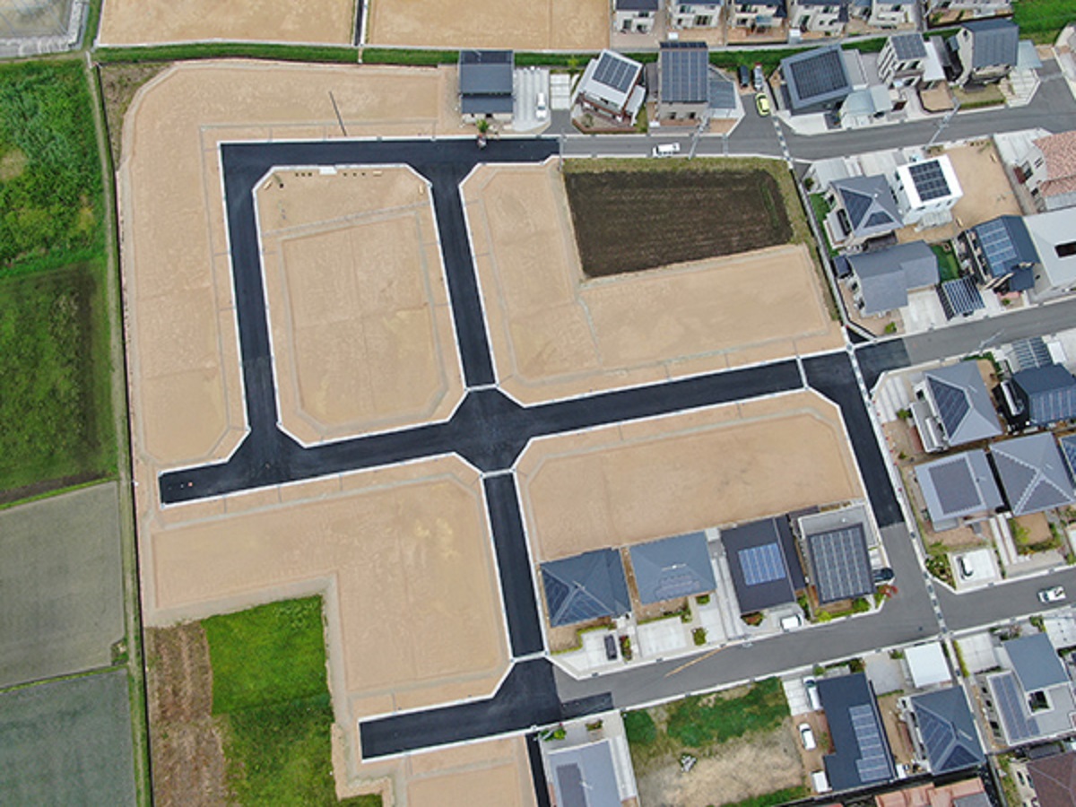 アビターレ厚南中央Ⅲ宅地造成工事の写真