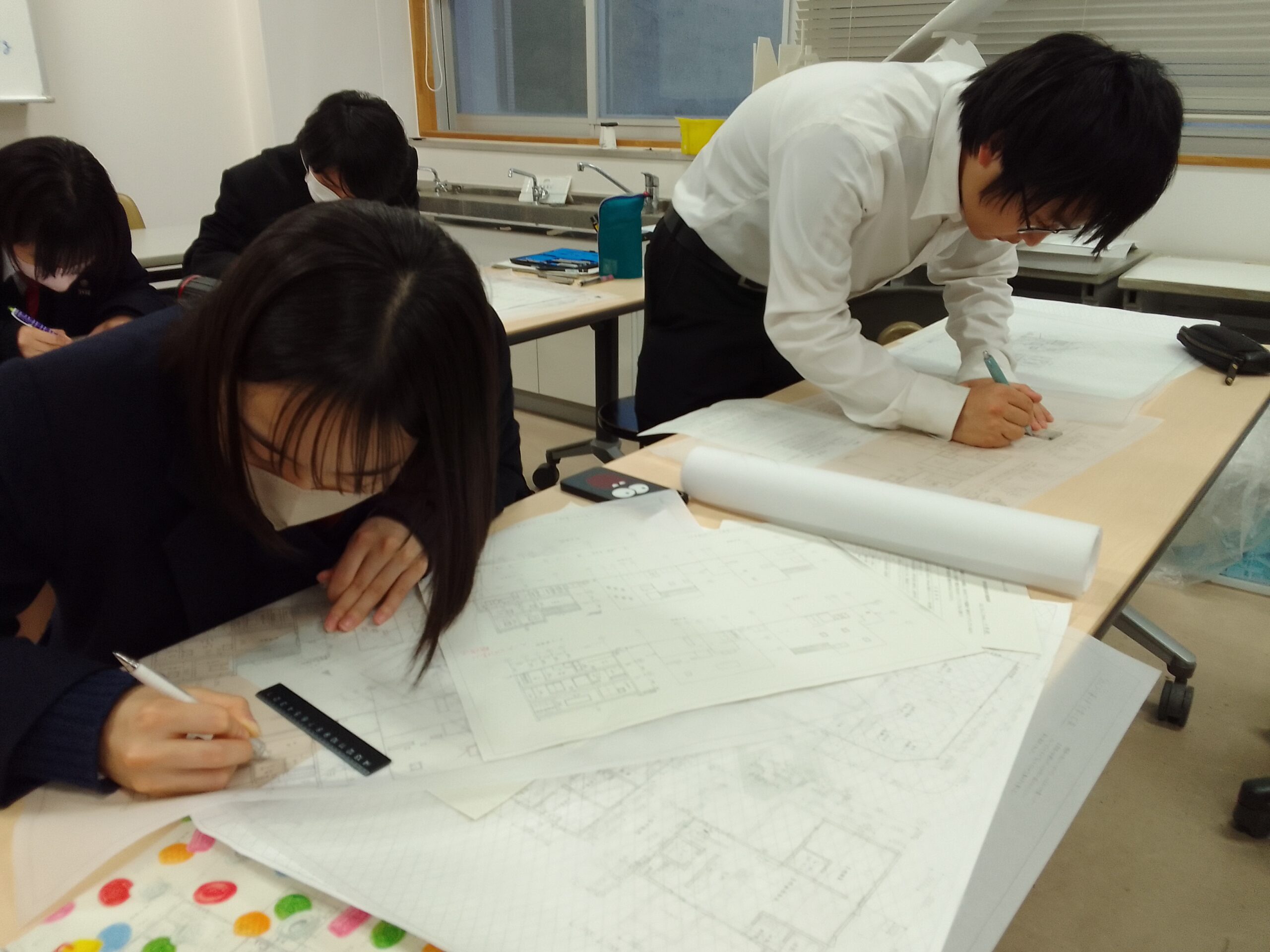 卒業後すぐに1級建築士を受験可能！の写真