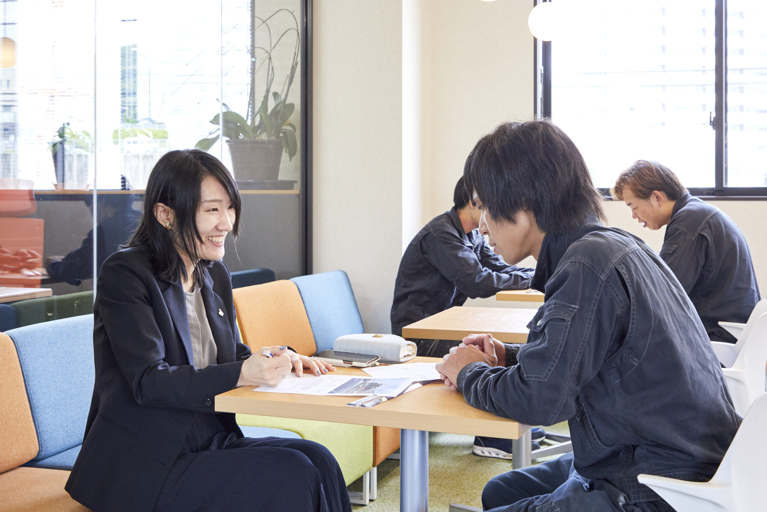 打ち合わせの写真