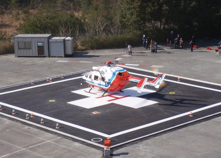 医療センター場外離着陸場の写真