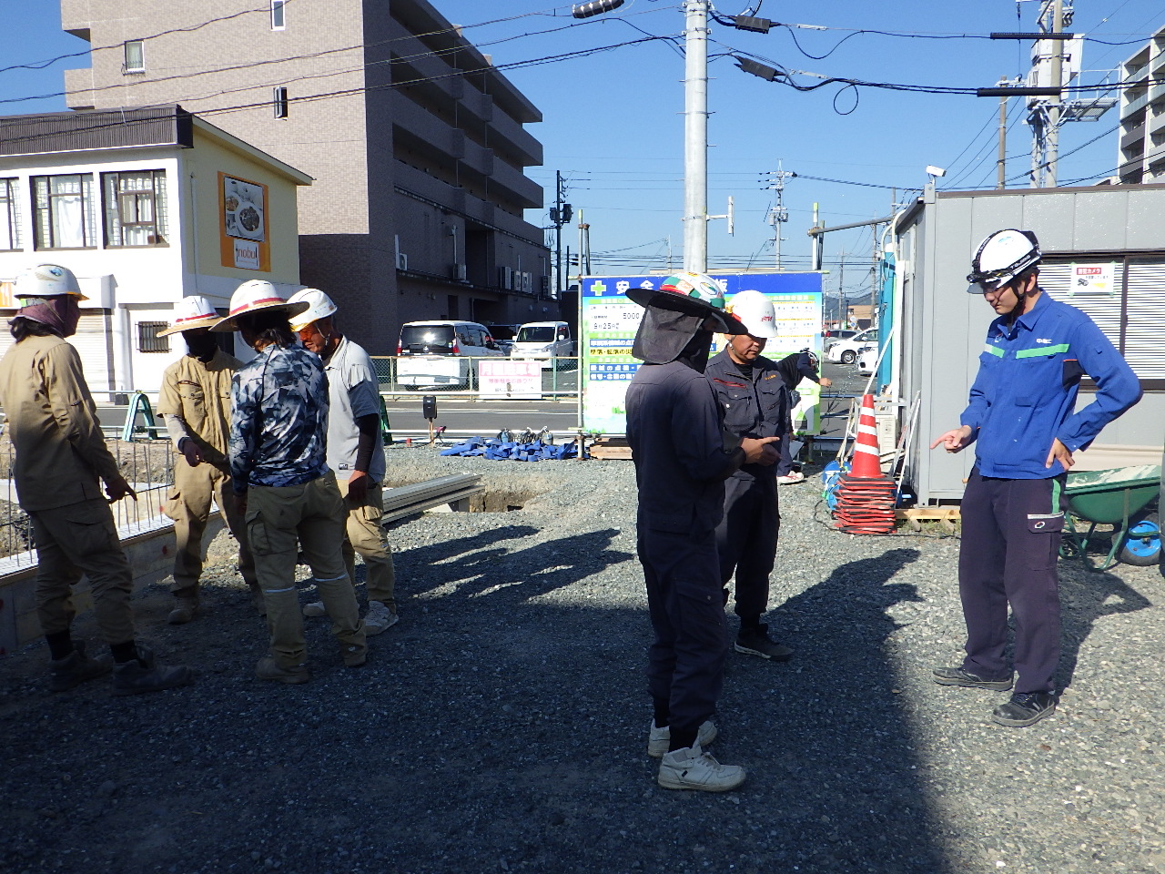 危険予知活動の写真