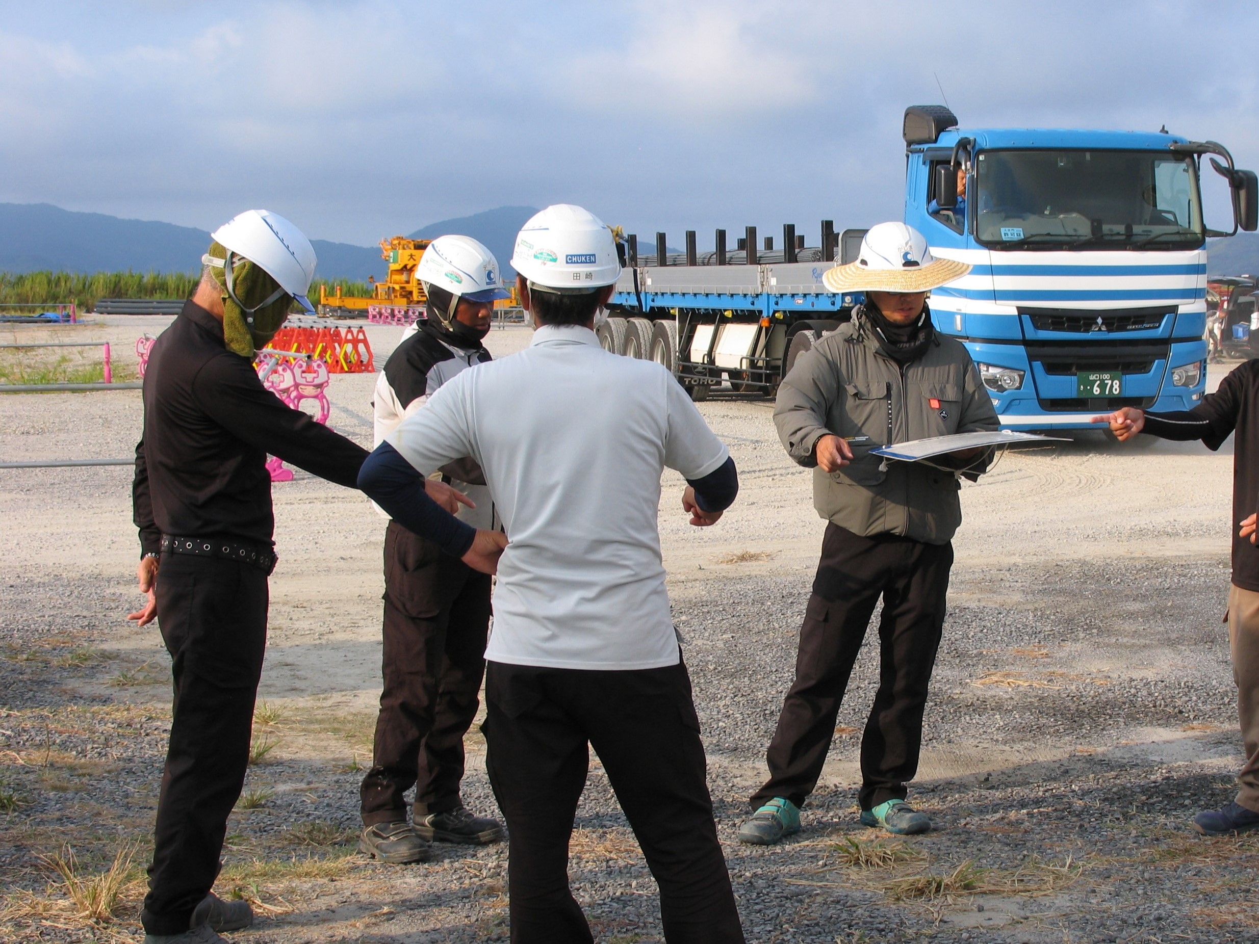 ラジオ体操・朝礼の写真