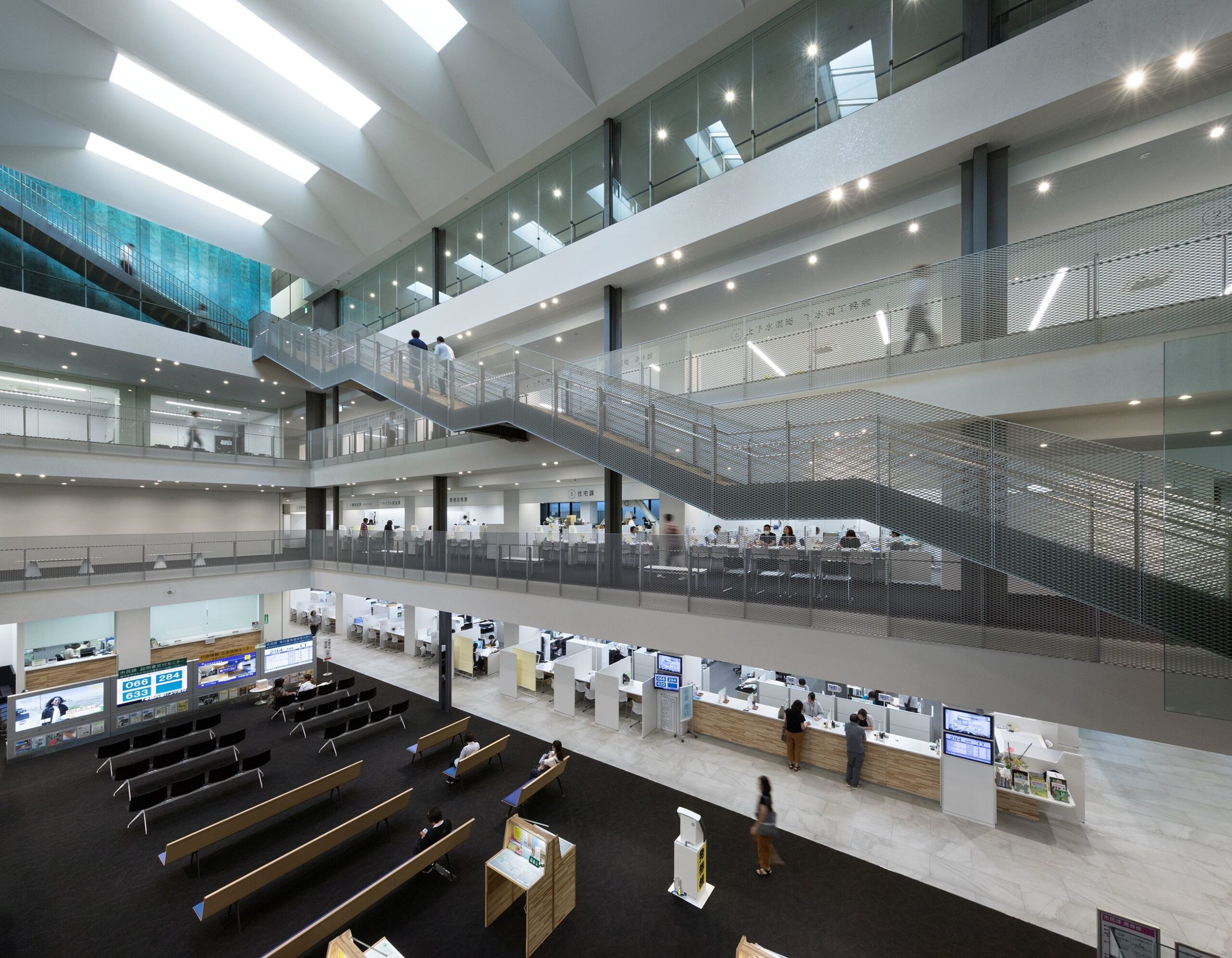 周南新庁舎新築工事の写真