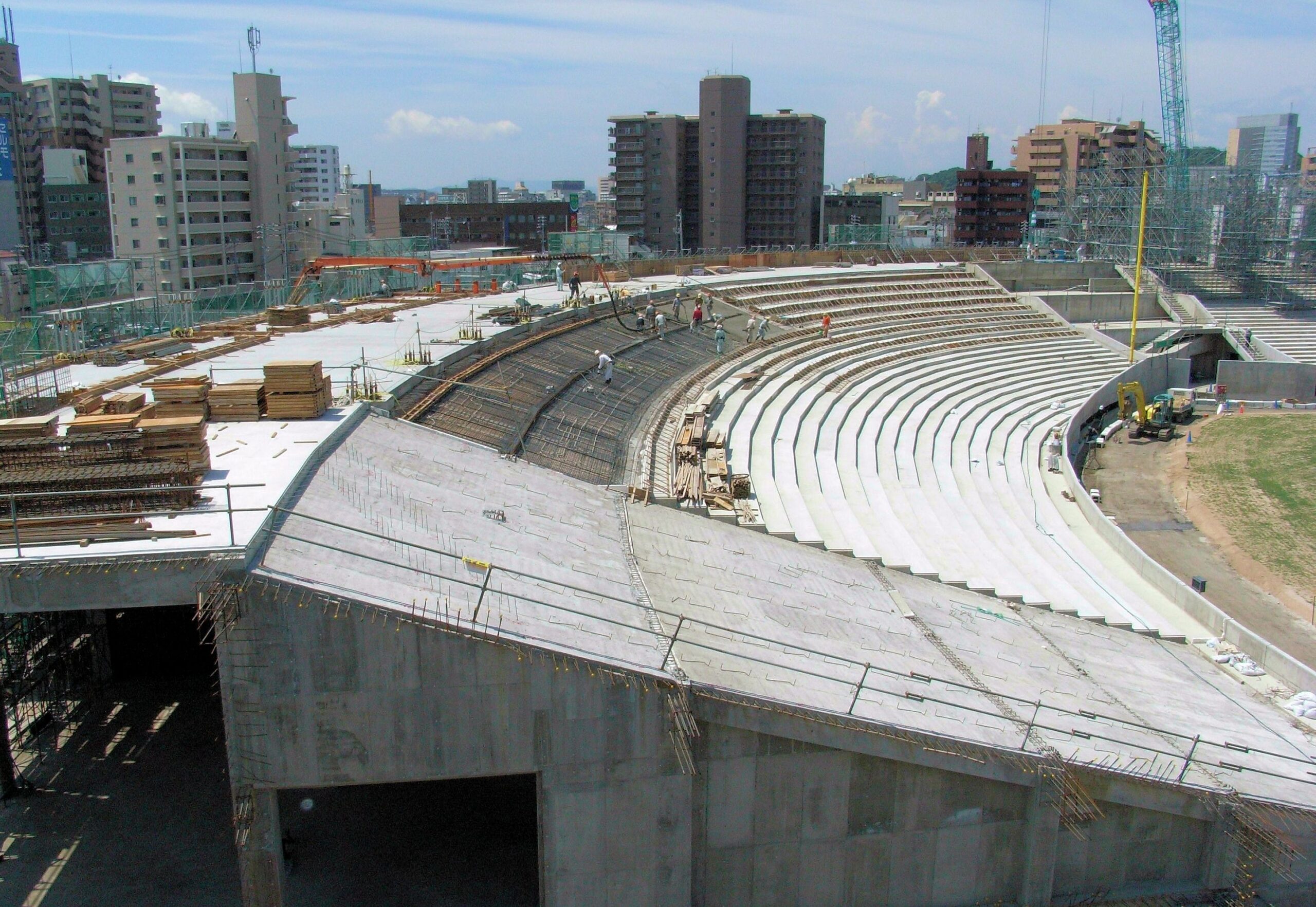 MAZDA Zoom-Zoom スタジアム広島新築工事の写真