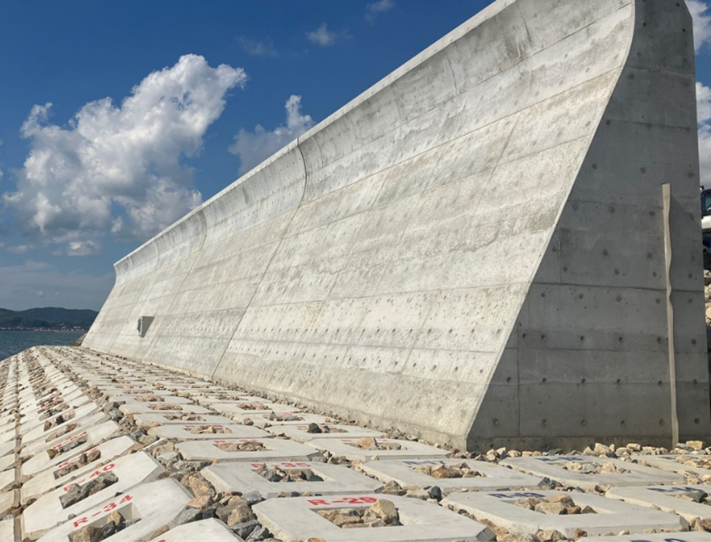 令和5年度郡津布田海岸海岸メンテナンス（補正）工事第1工区の写真
