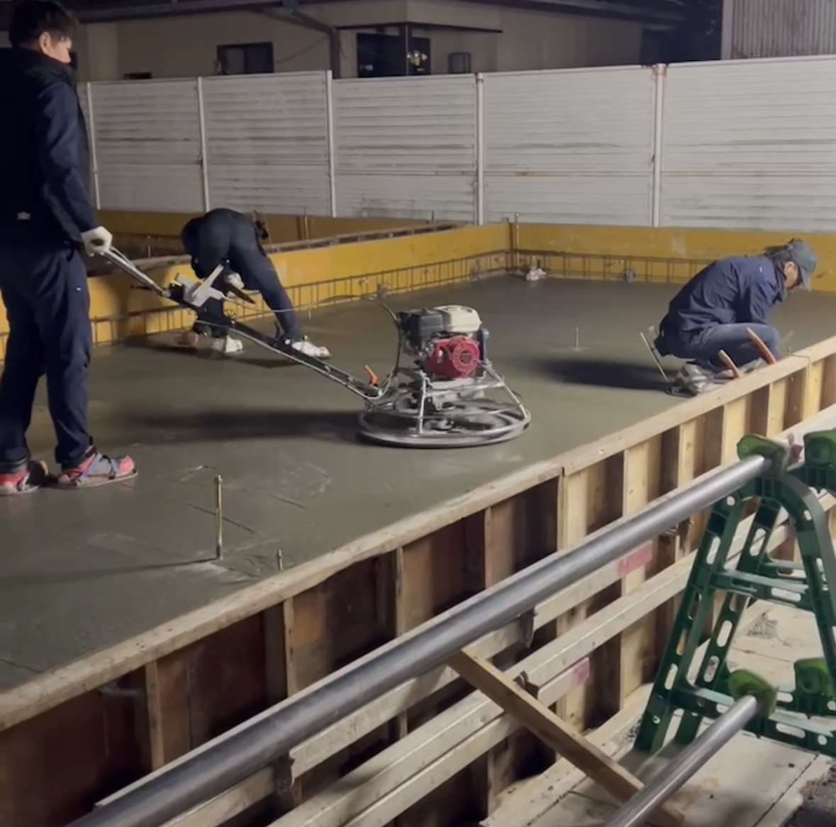 コンクリート工事の写真