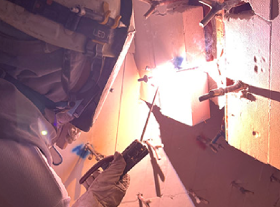 築炉工事	の写真