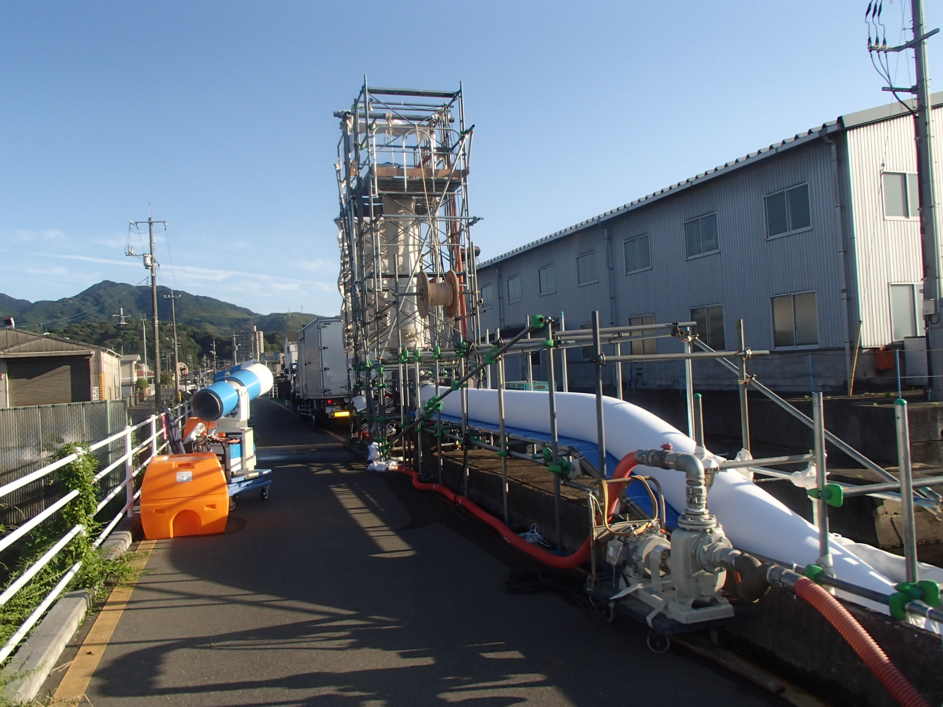 社外地下排水管老朽化対策 東1号線南の写真