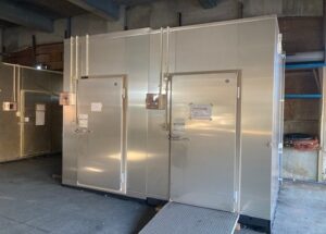 プレハブ冷蔵庫の写真