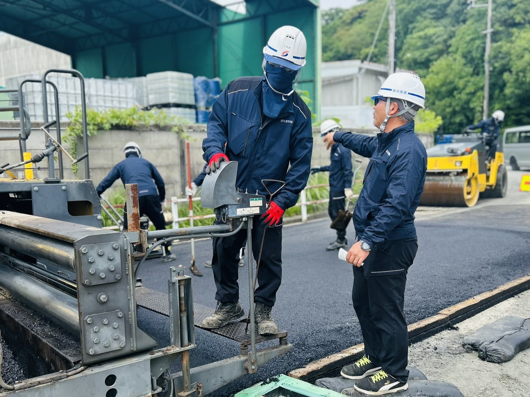 土木部施工管理の写真