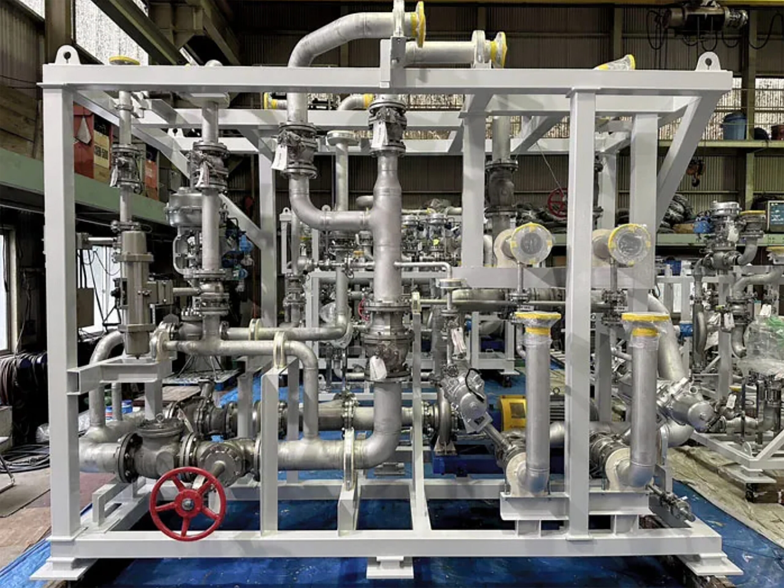 ユニット製作の写真