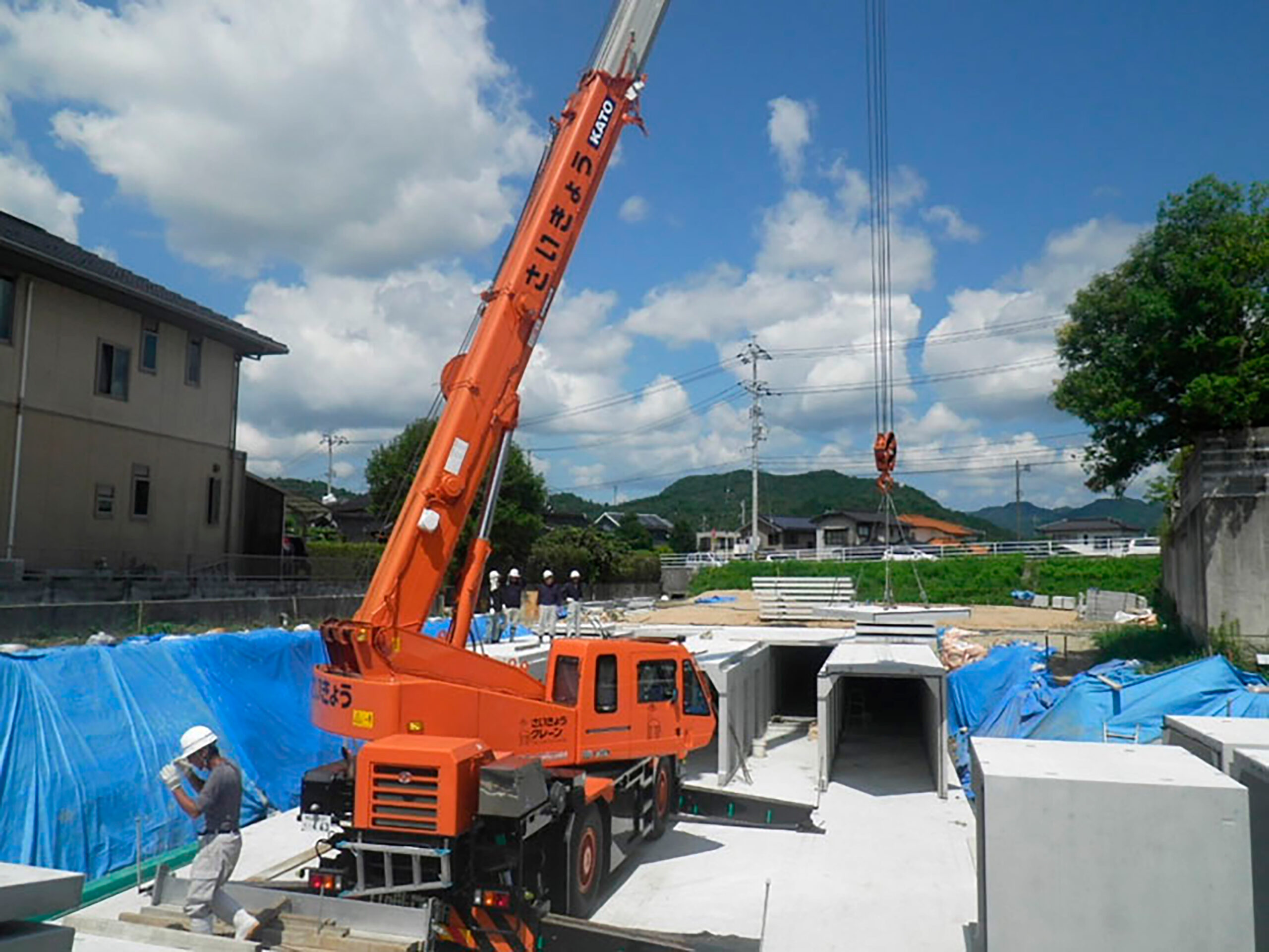 建設事務の写真