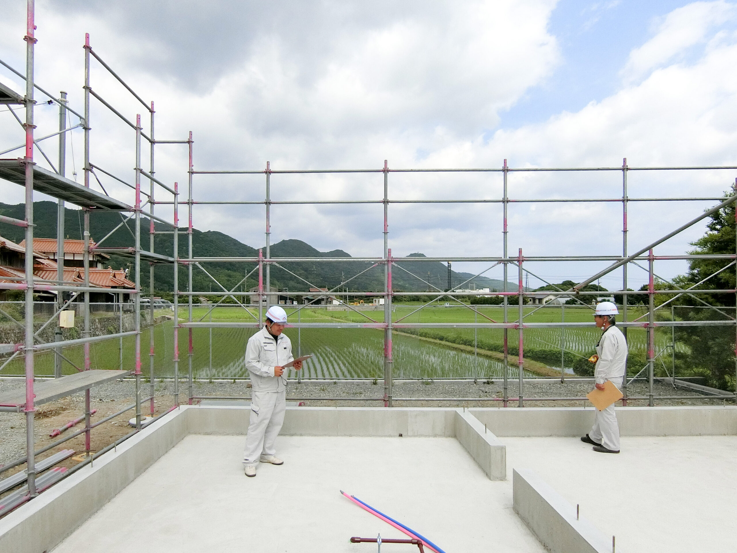 現場管理業務の写真