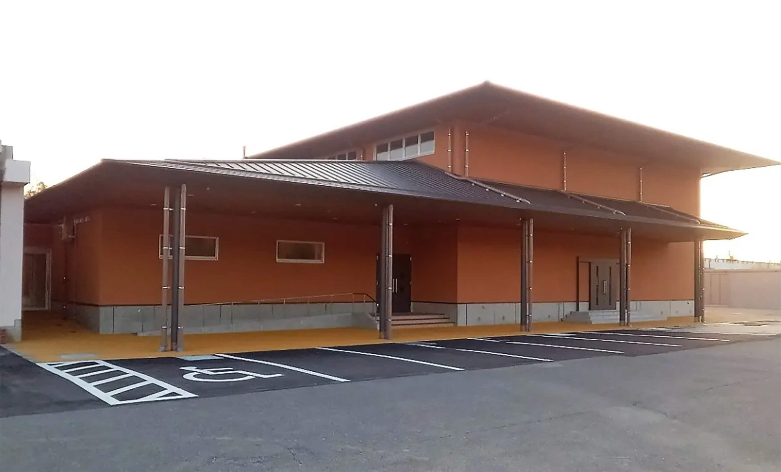 花岡公民館講堂 改築工事の写真