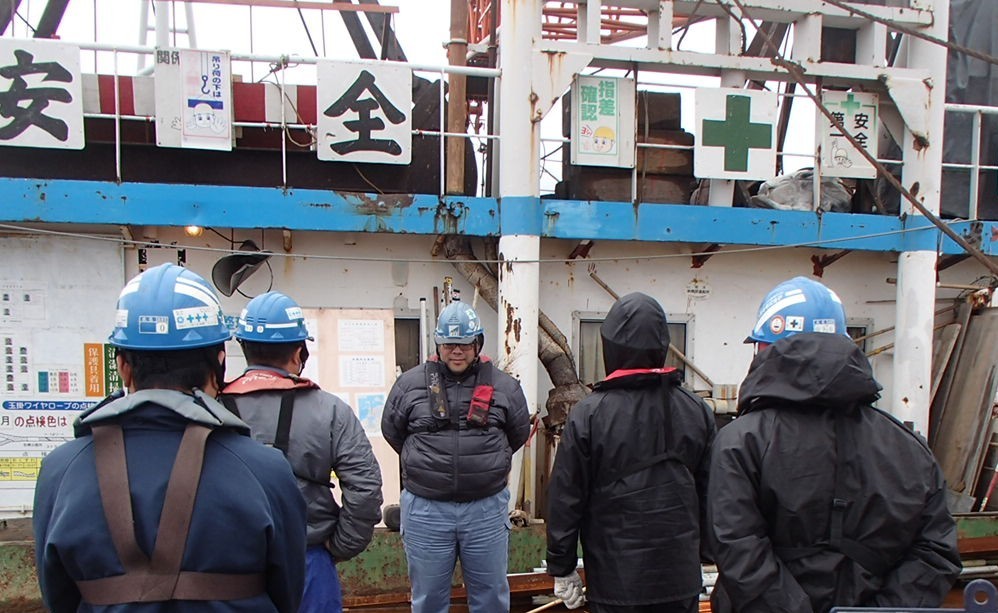 出勤、ミーティングの写真