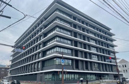 山口市新本庁舎棟機械設備工事　5階衛生配管工事の写真