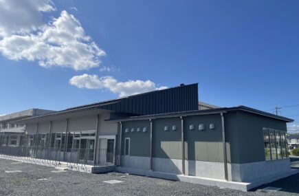 山口県立宇部総合支援学校厨房棟機械設備工事の写真