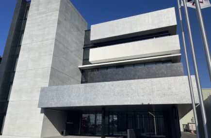 共英製鋼㈱新事務所屋内給排水衛生配管工事の写真