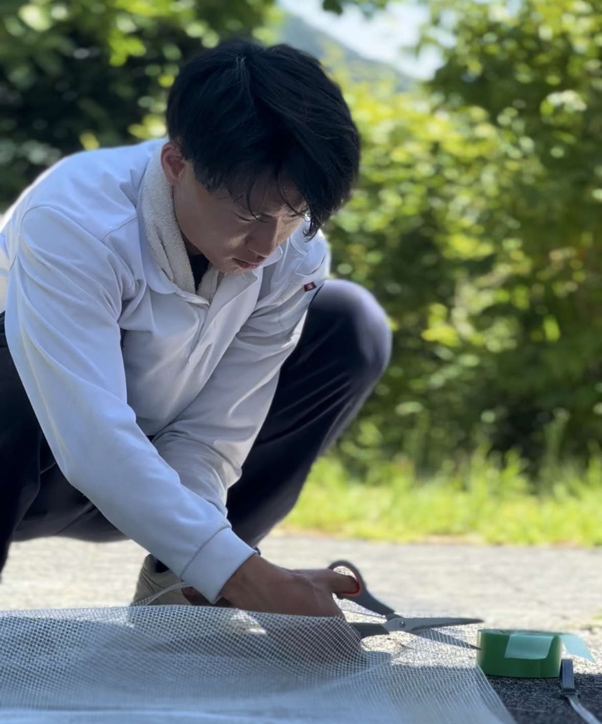 プロの技を特等席で見学！左官サポート体験（1Day）				の写真