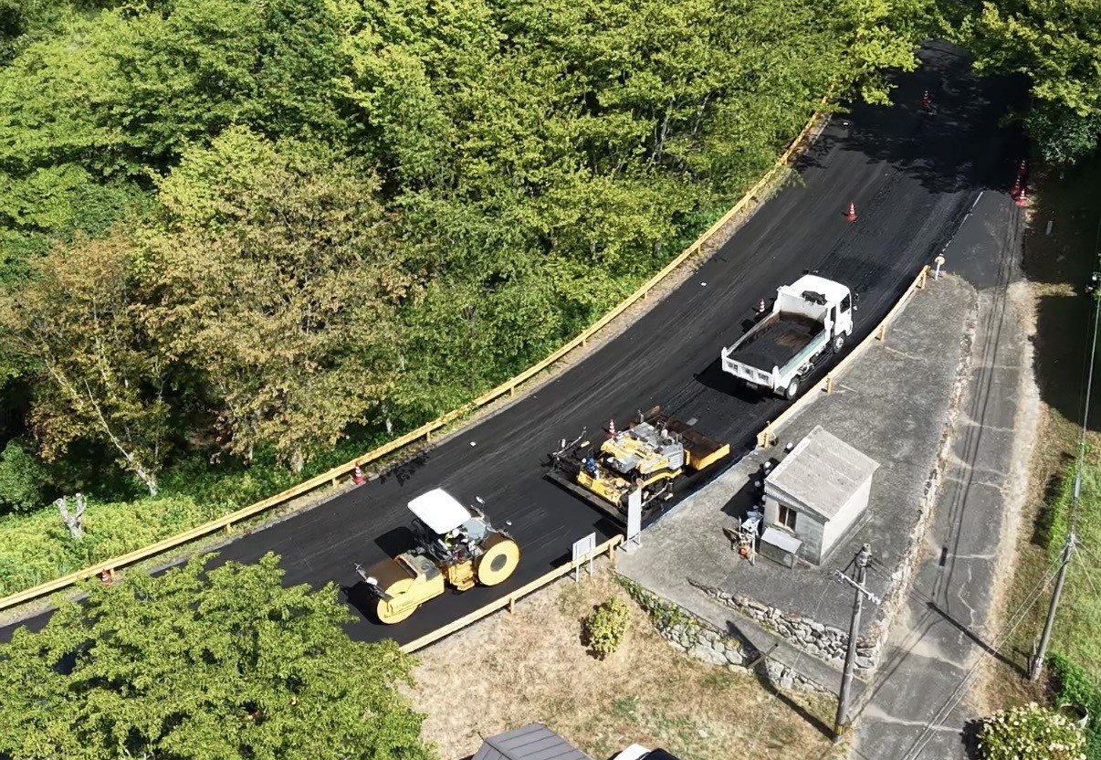 令和６年度　管内一円（周防大島町）単独舗装補修（県道）の写真