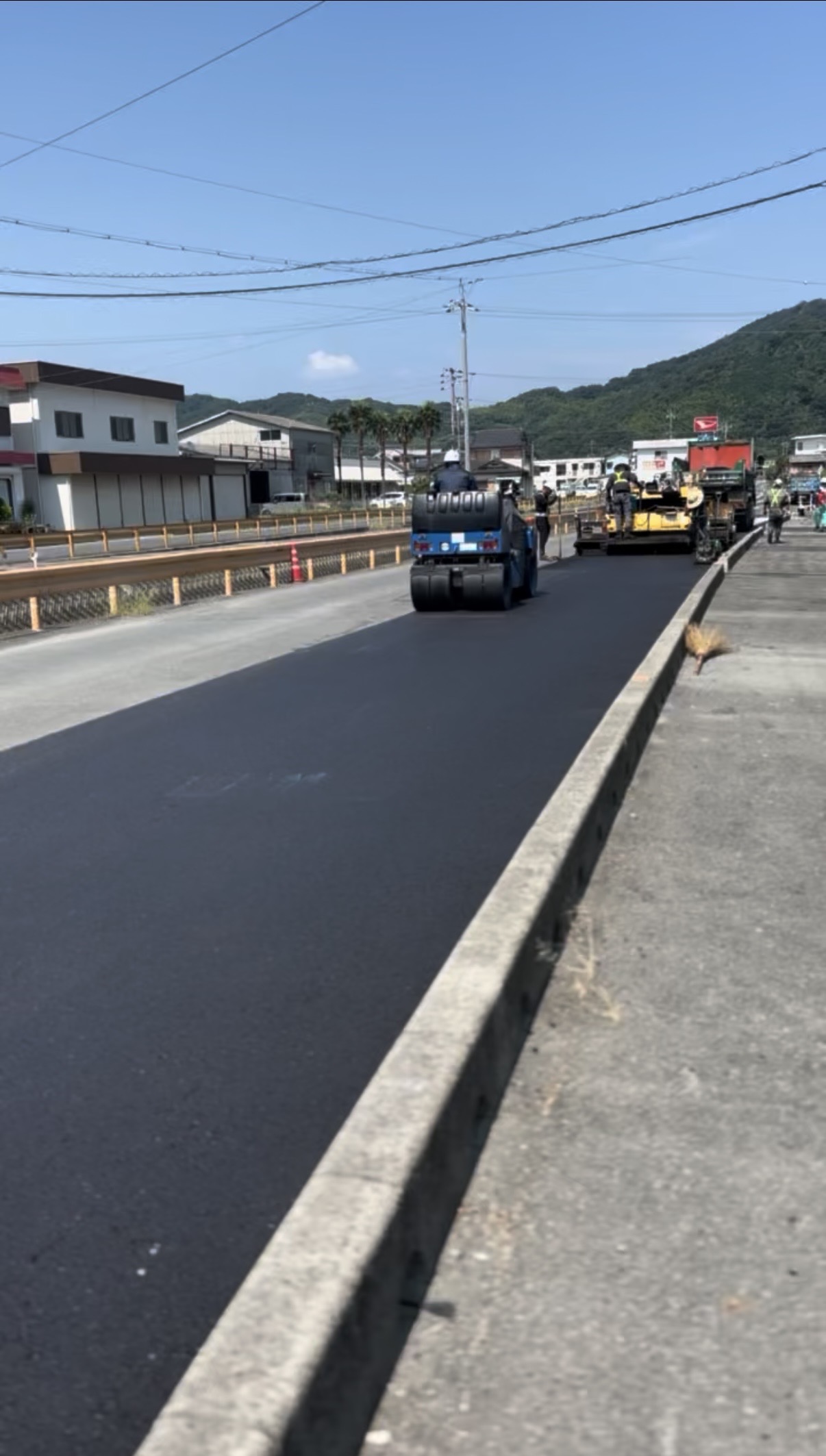 令和６年度久賀・大島処理区（小松）過疎地域下水道代行工事第６工区の写真