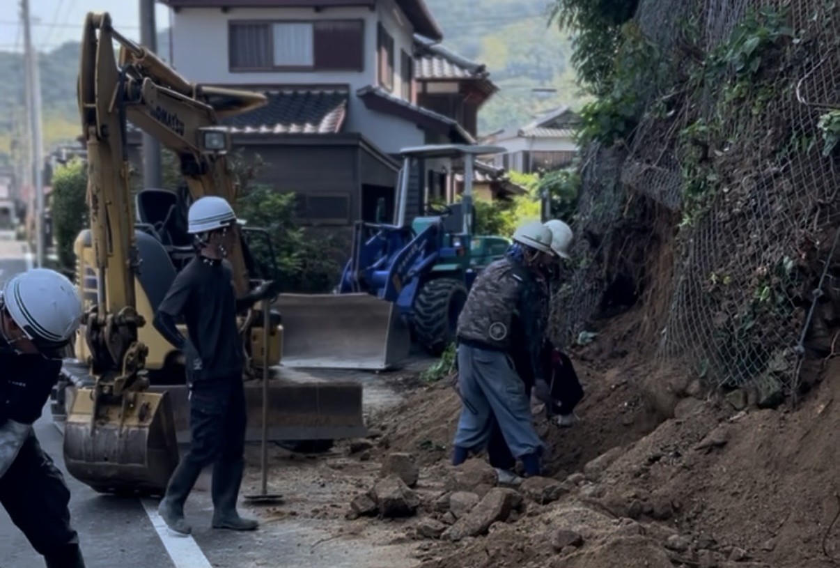 災害復旧対応の写真