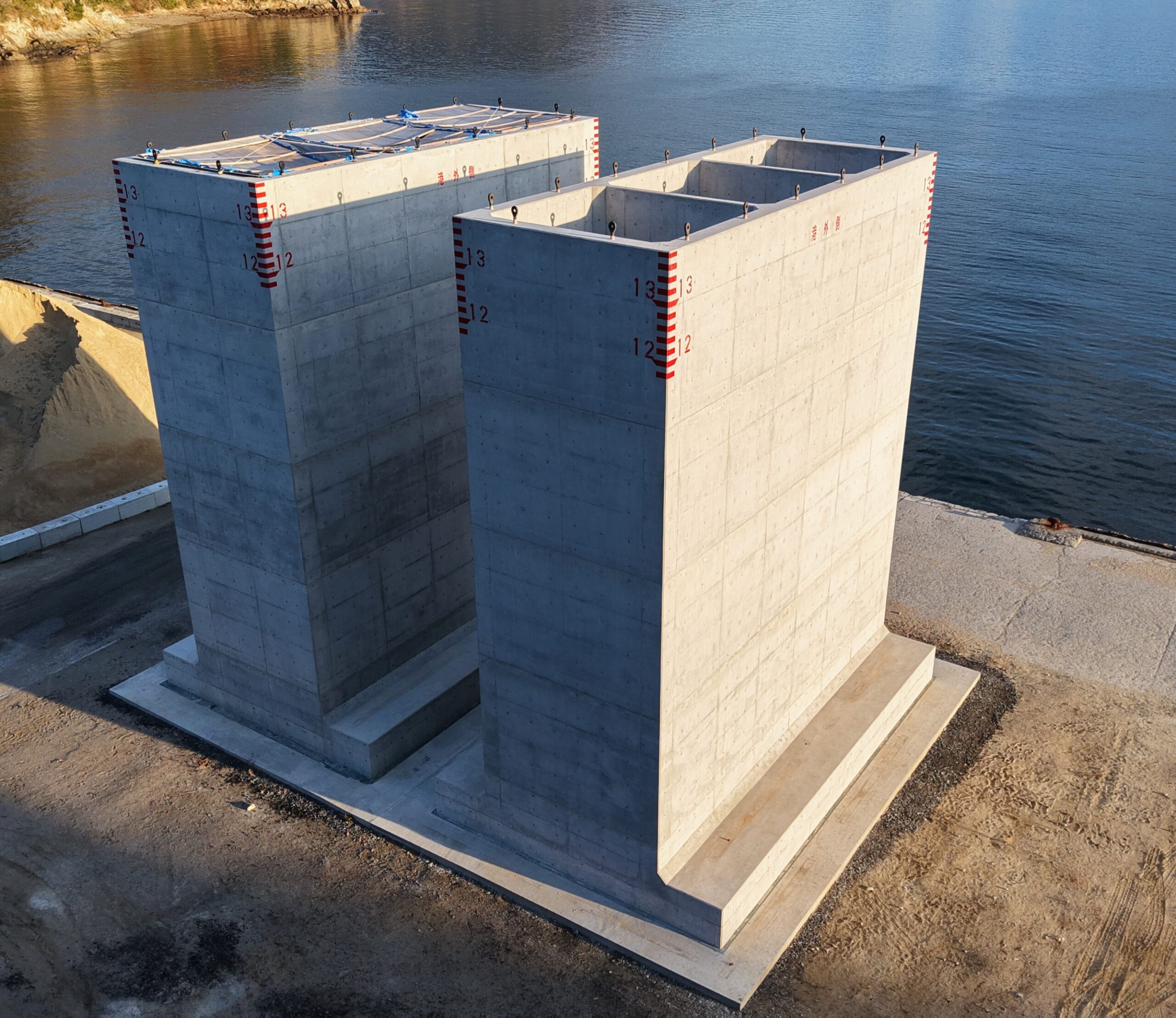 令和７年度安下庄港港湾改修（再編関連）工事第１工区,3工区の写真