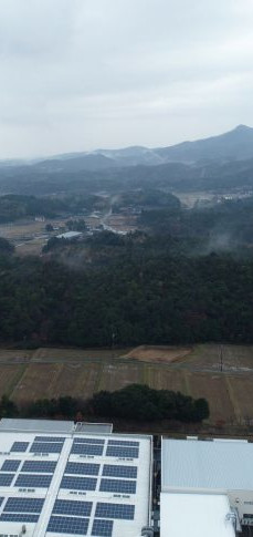 斐川レーザー測量の写真